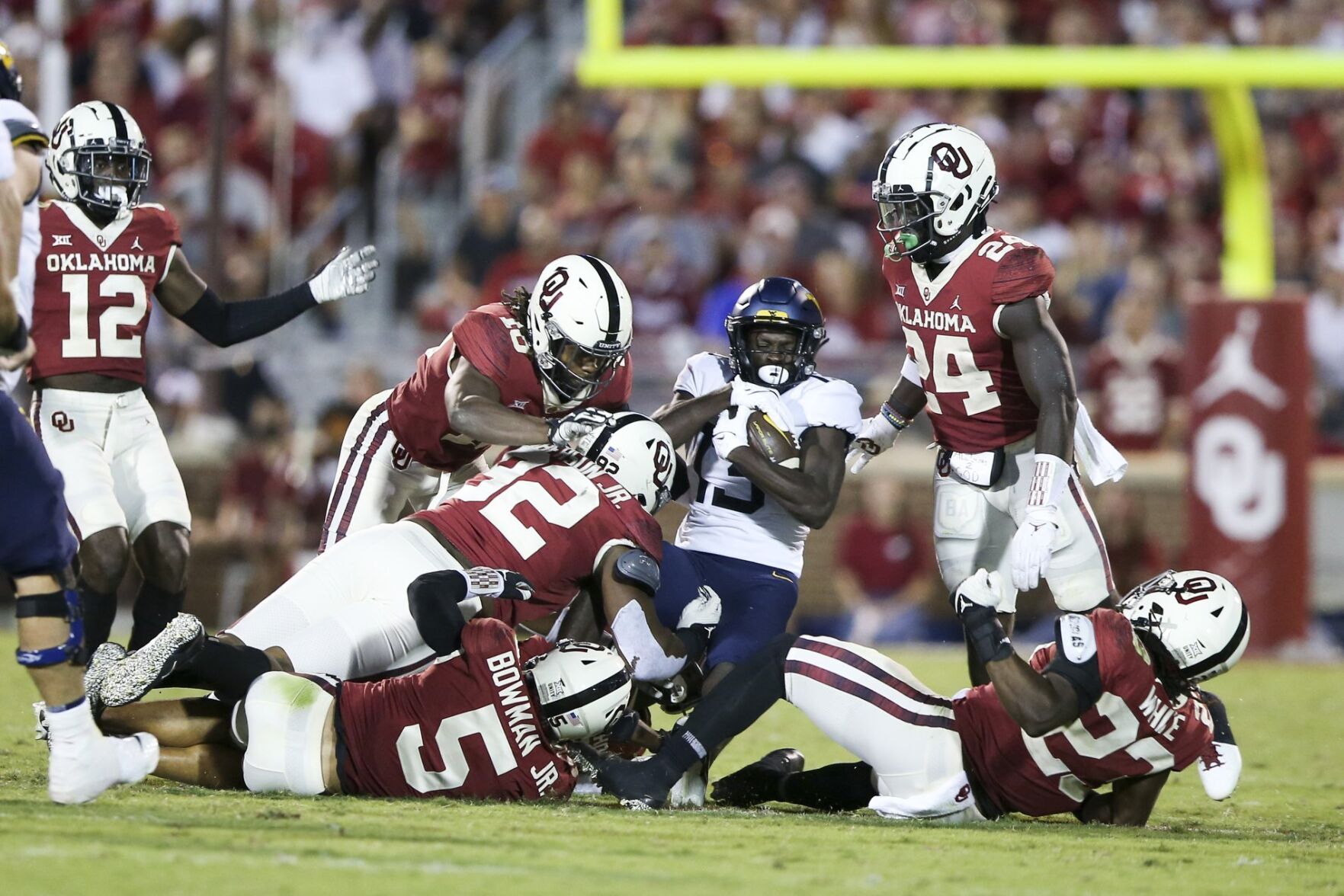 Oklahoma vs West Virginia